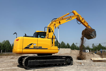 chinese excavator, MC136-9 excavator made by JCM chinese excavator, MC136-9 excavator made by JCM