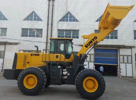 chinese wheel loader, SY956 wheel loader made by SUNYO